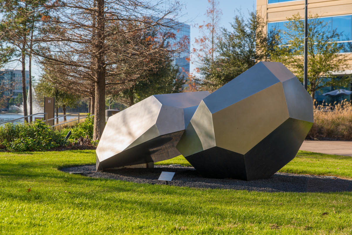 The Glacier Sculptures at Hughes Landing