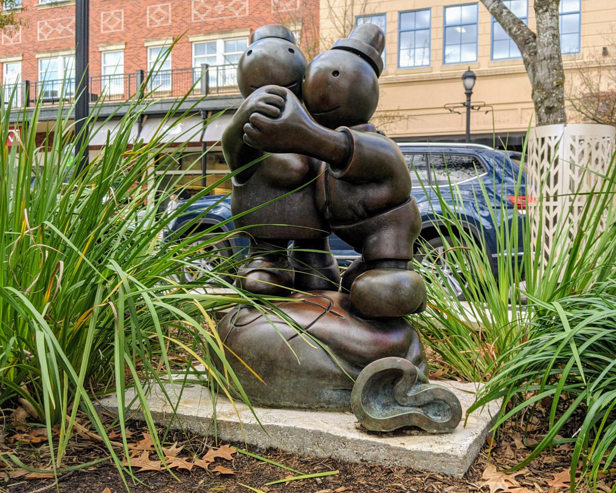 Free Money Sculpture