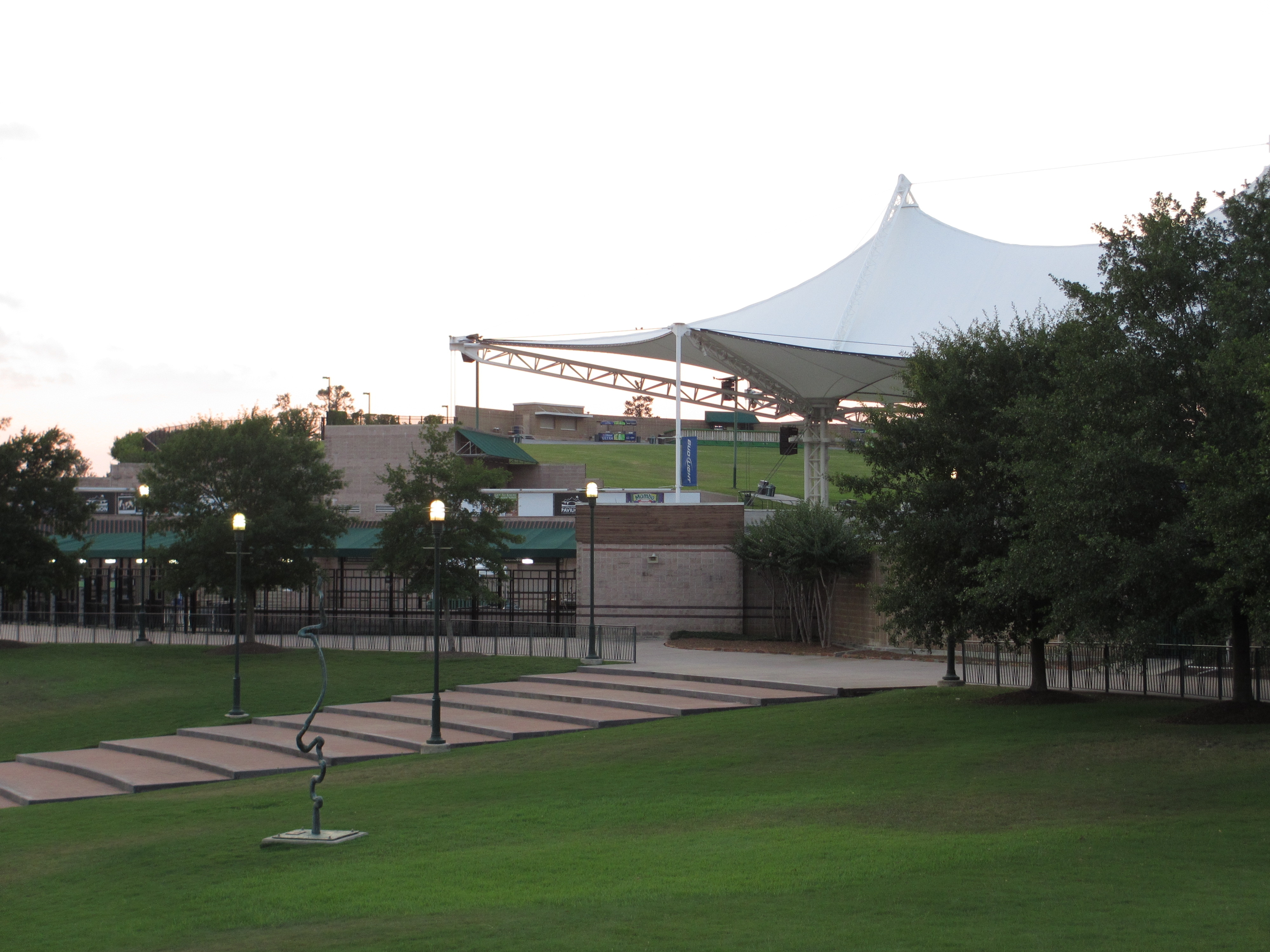 Cynthia Woods Mitchell Pavilion Lawn View