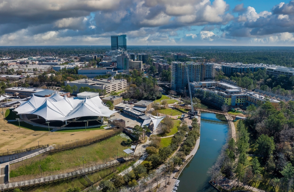 The Woodlands Waterway Bridge