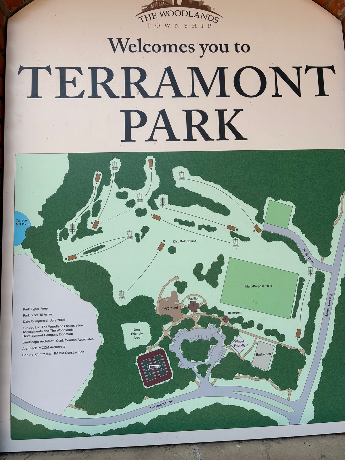 Terramont Park Disc Golf Course