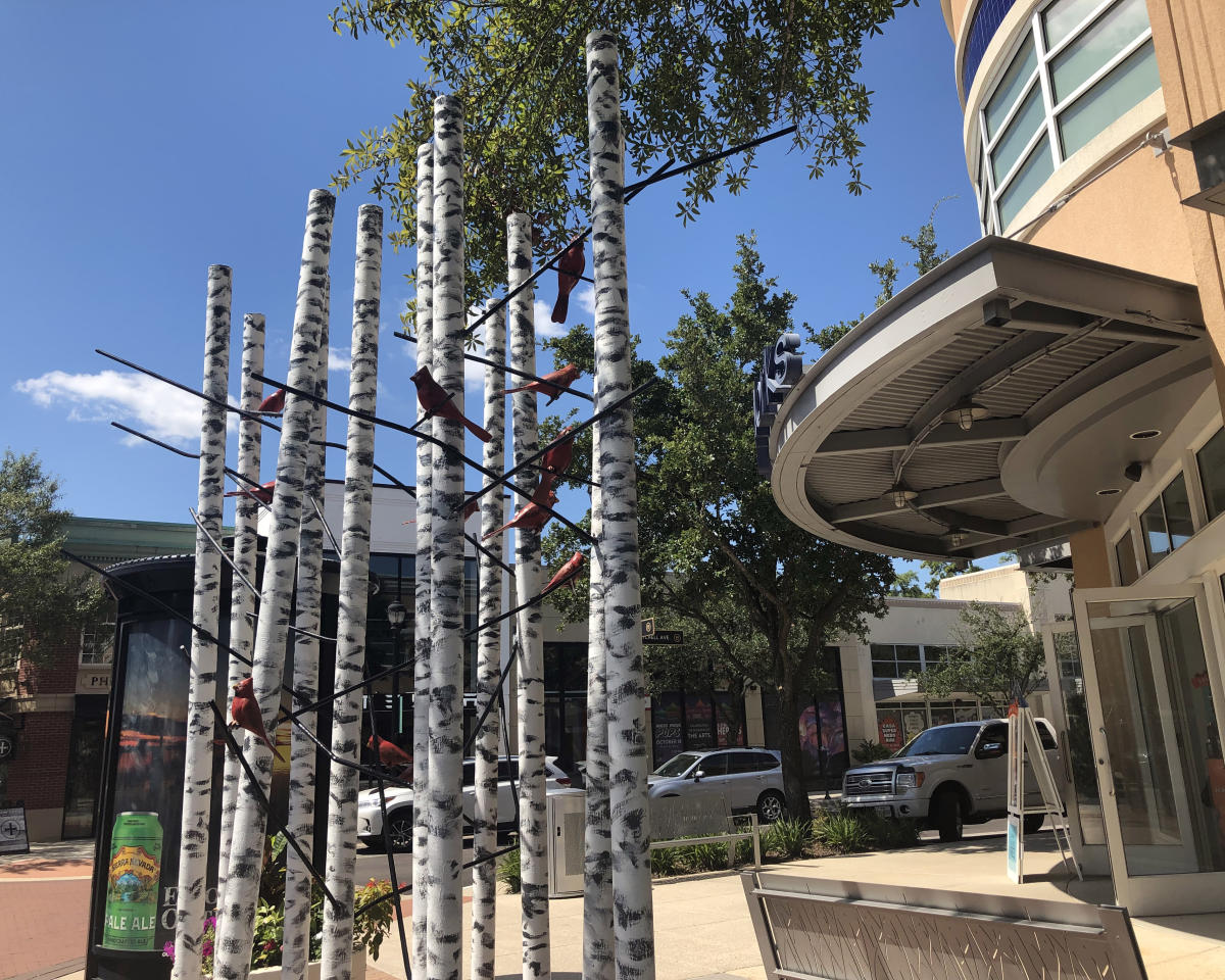 Woodlands Cardinals Sculpture