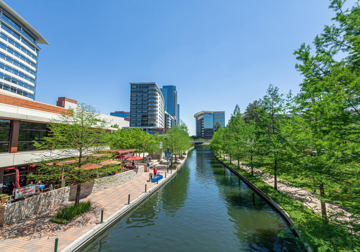 The Waterway Promenade near Market Street
