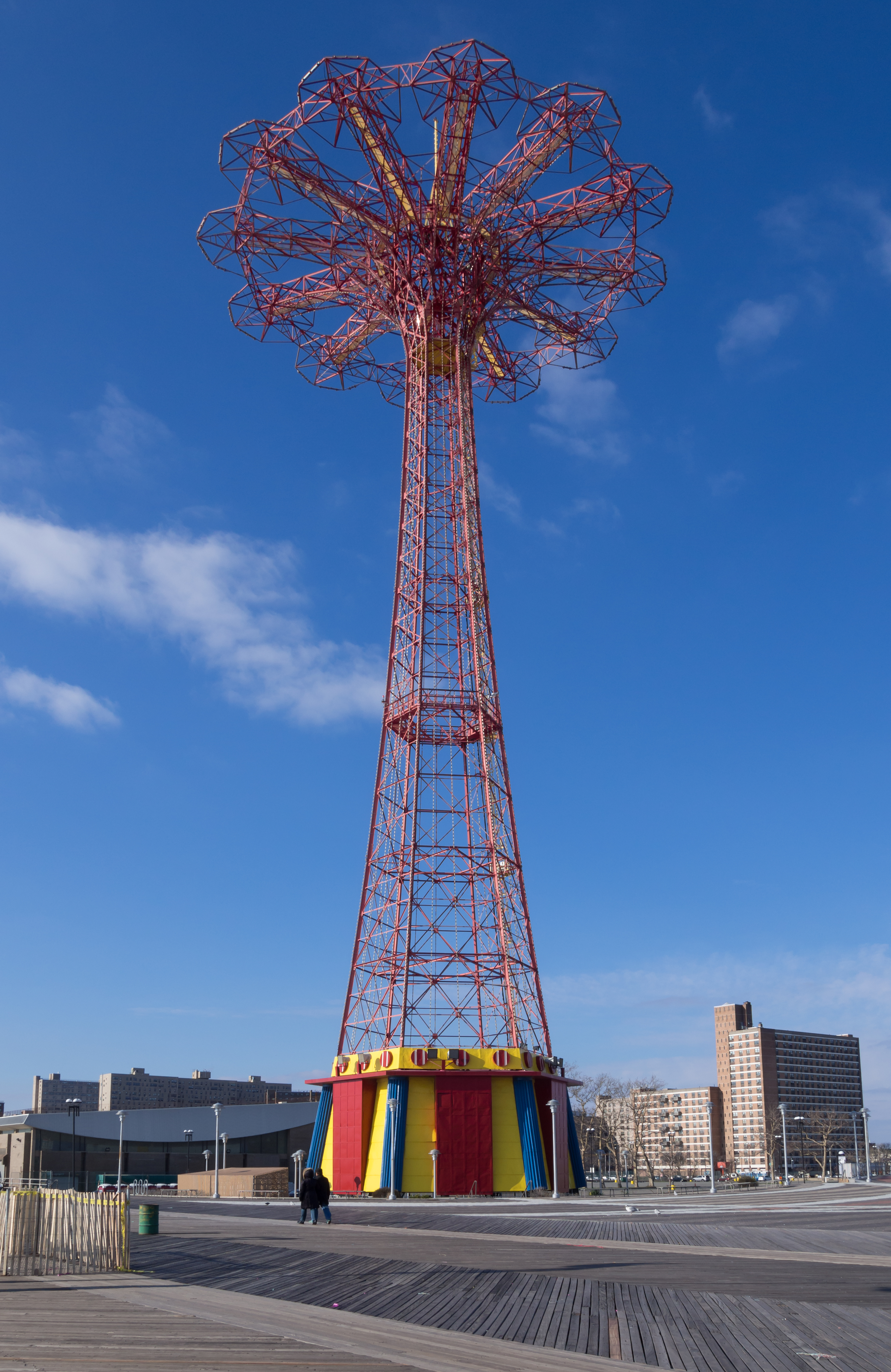 Coney Island Boardwalk at the Parachute Jump