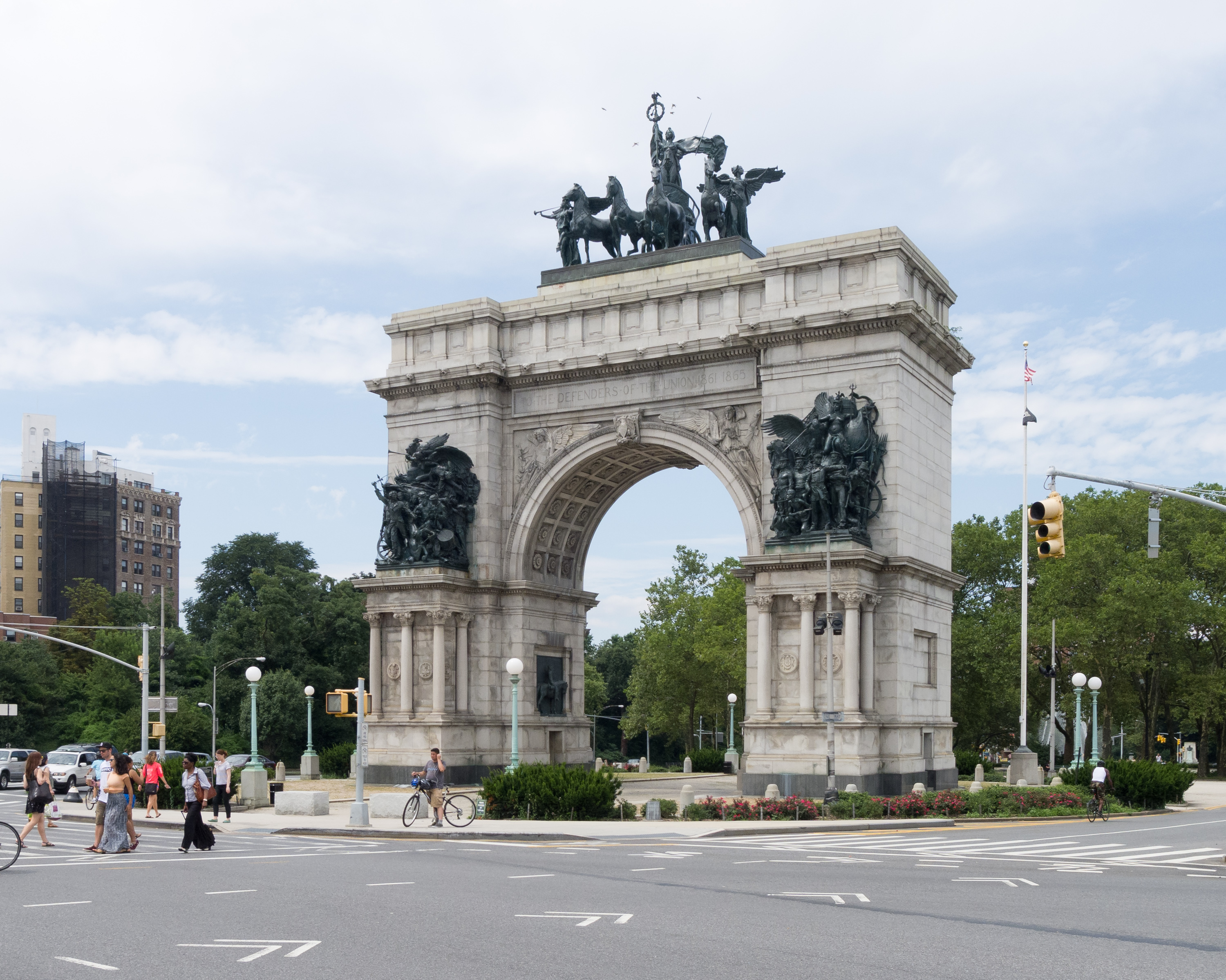 Grand Army Plaza Arch Overlook
