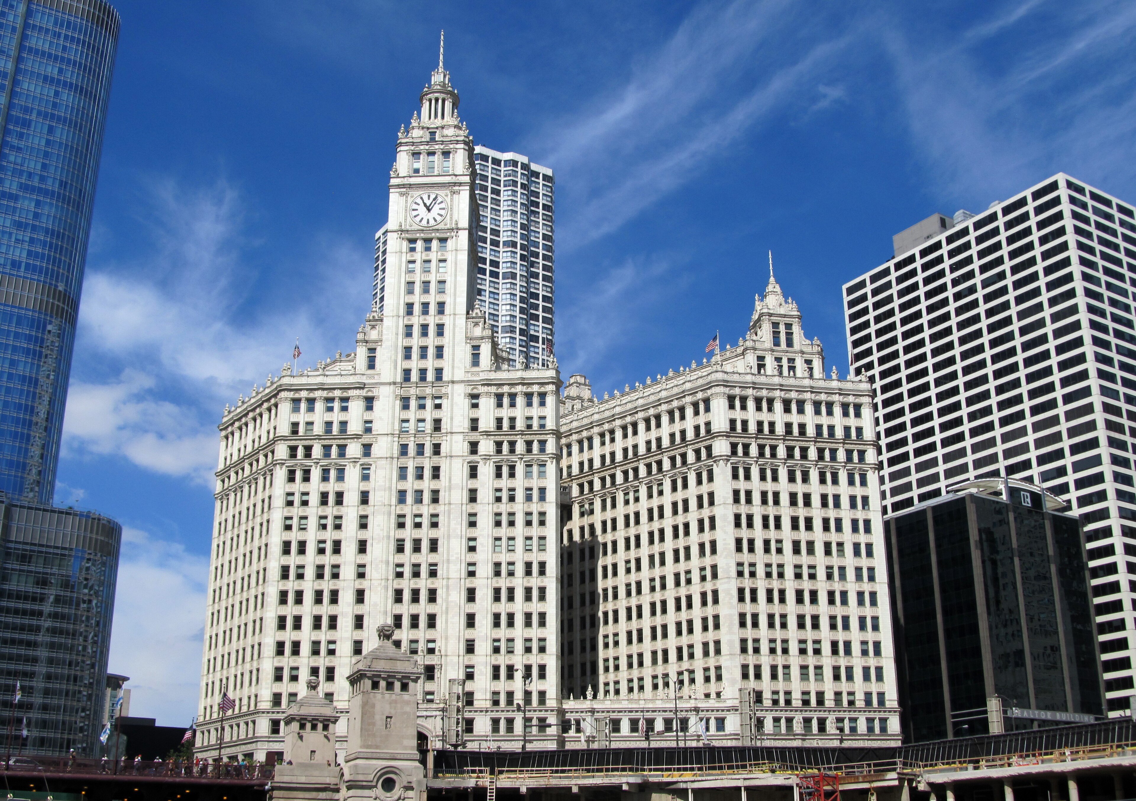 Wrigley Building at Night