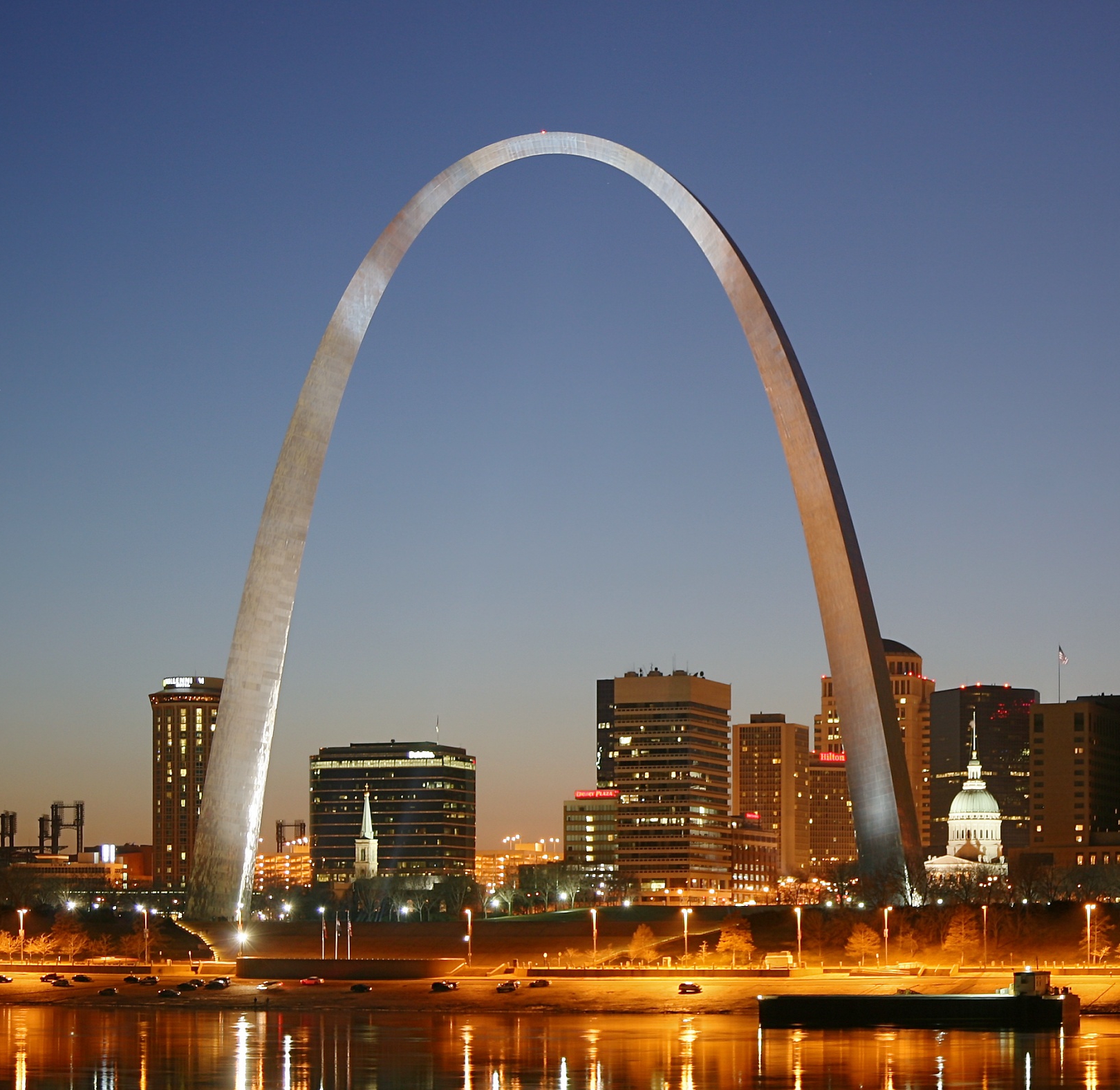 Gateway Arch Tram to the Top