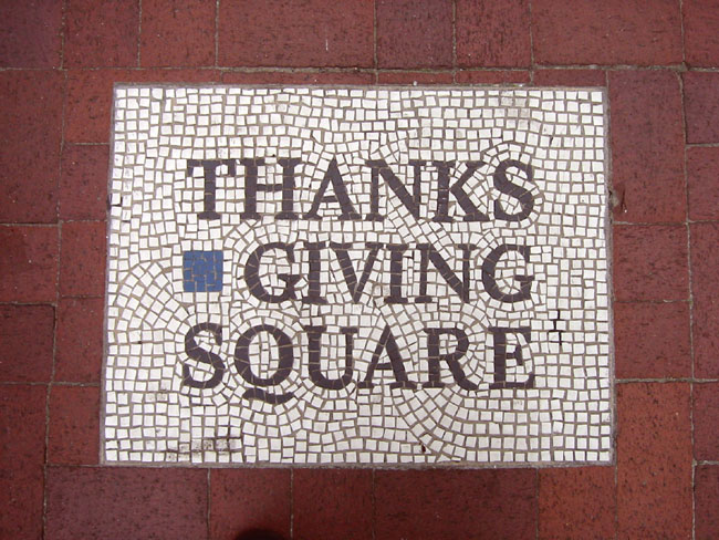 Thanks-Giving Square