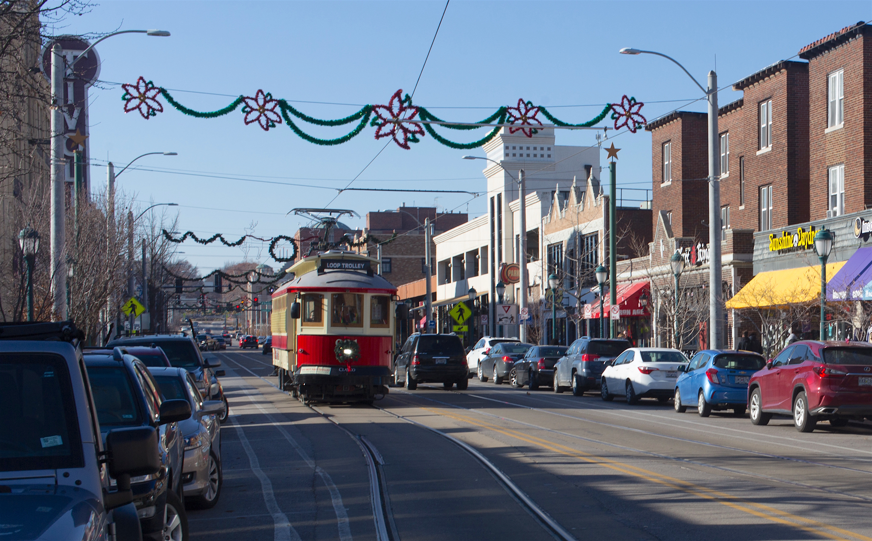 The Delmar Loop Trolley Car